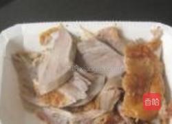 西葫芦炒烤鸭肉的做法图解1