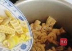 百页结竹笋红烧肉的做法图解8