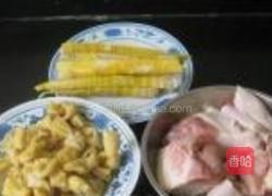 百页结竹笋红烧肉的做法图解1