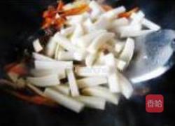 杂蔬素炒年糕的做法图解7