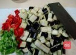 干炒茄丁的做法图解1