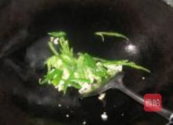 椒丝腐乳炒通菜的做法图解2