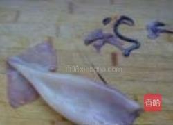 翡翠鱿鱼卷的做法图解3