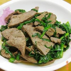 韭菜炒羊肝的做法[图]