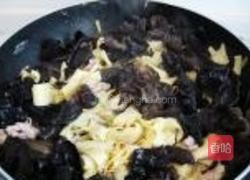 木耳干豆腐炒肉丝的做法图解6