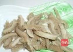 口蘑炒牛肚的做法图解1
