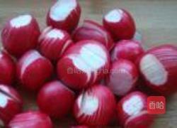 凉拌樱桃萝卜的做法图解3