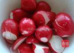 凉拌樱桃萝卜的做法图解6