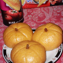 小南瓜豆沙包的做法[图]