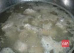 排骨炖油豆的做法图解4