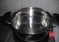 豆腐粒鲜虾汤面的做法图解7