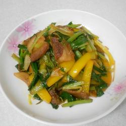 黄椒炒肉的做法[图]