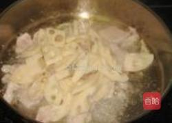 藕片西兰花炒里脊的做法图解6