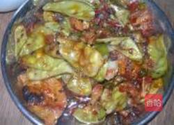 五花肉炒扁豆的做法图解8