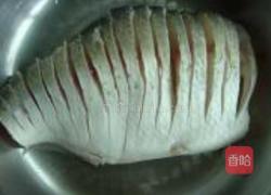 孔雀开屏武昌鱼的做法图解4