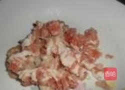 肉末炒三丁的做法图解3