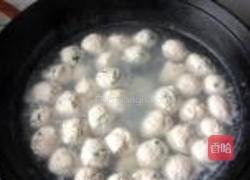 鲜虾鸡肉丸子汤的做法图解8
