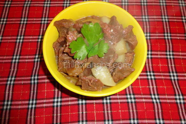 牛肉炖萝卜