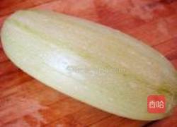 素炒蒜香西葫芦的做法图解1