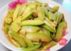 素炒蒜香西葫芦的做法图解9