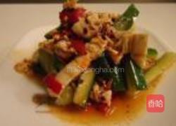 辣拌黃瓜豆皮的做法图解11