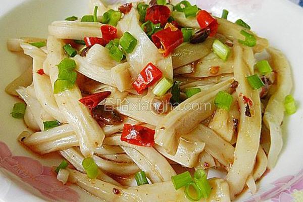 凉拌杏鲍菇