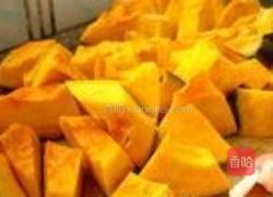 倭瓜炖扁豆的做法图解2