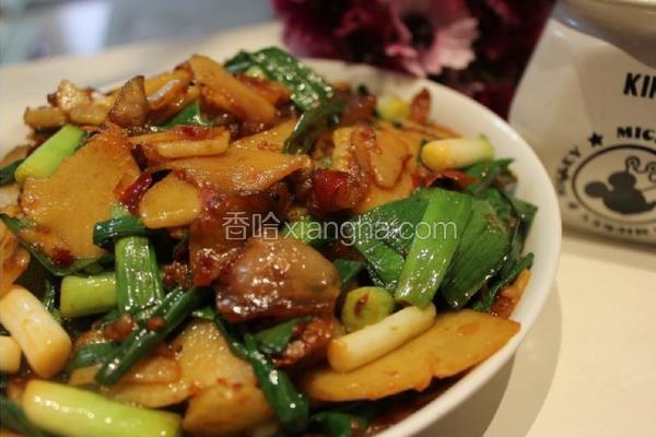 土豆回锅肉