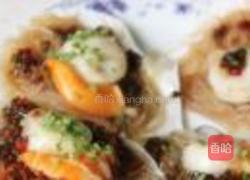 蒜蓉粉丝蒸扇贝的做法图解7