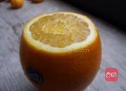香橙酸奶水果盏的做法图解2