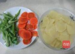 三蔬炒牛肉的做法图解3