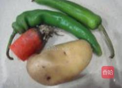 三蔬炒牛肉的做法图解1