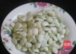 洋扁豆炒酱瓜的做法图解1