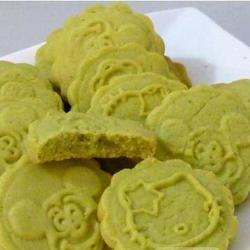 抹茶卡通饼干的做法[图]