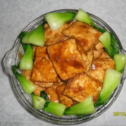 焖烧豆腐夹的做法[图]