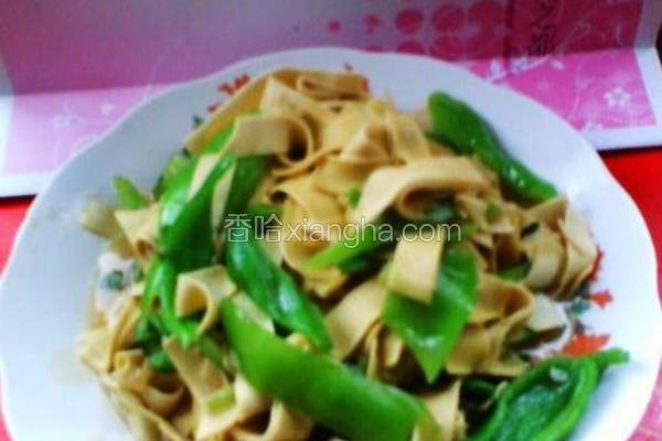 尖椒干豆腐