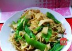 尖椒干豆腐的做法图解10