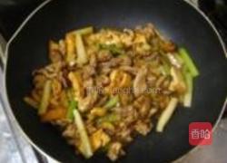香芹炒香干的做法图解6