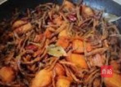 干豆角烧肉的做法图解13