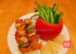 海鲜芦笋番茄杯的做法图解9