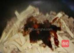 蚝油滑炒豆腐鸡肉的做法图解5