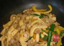 蚝油滑炒豆腐鸡肉的做法图解7