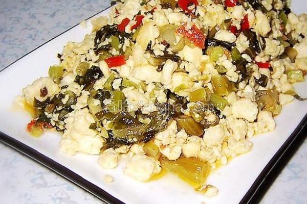 雪菜豆腐
