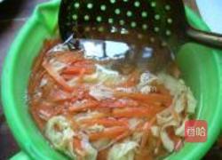 凉拌干豆皮红萝卜的做法图解6