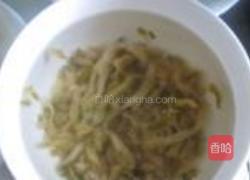 榨菜肉丝炒豆皮的做法图解2