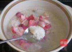 月季花桂圆糯米粥的做法图解6