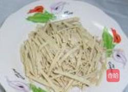 爽口豌豆苗的做法图解4