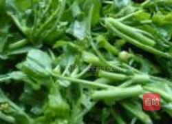 炝炒油菜心的做法图解1