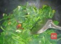 炝炒油菜心的做法图解4