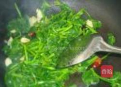 炝炒油菜心的做法图解5